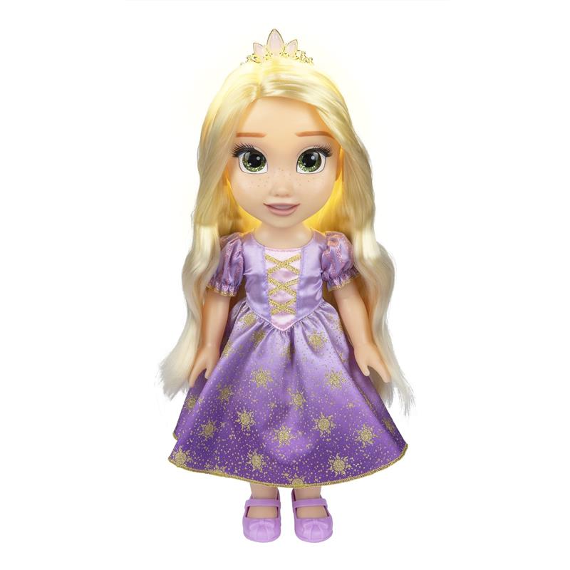 Jakks - Magic In Motion Hair Glow Rapunzel Doll Image 1