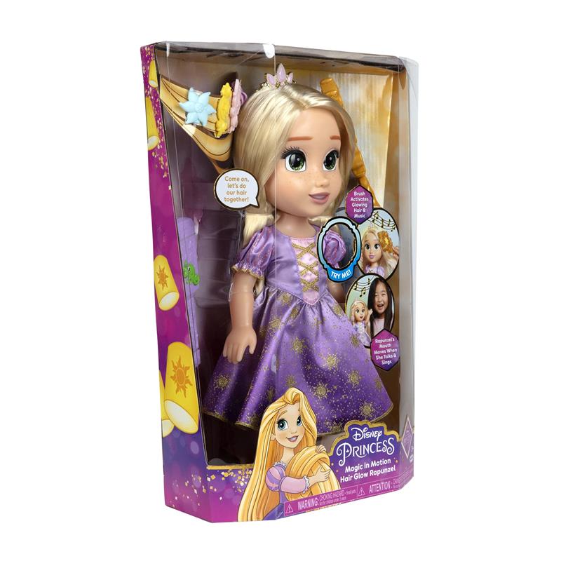 Jakks - Magic In Motion Hair Glow Rapunzel Doll Image 8