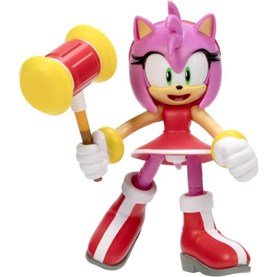 Jakks - Sonic 4In Articulated Figure Amy With Accessory Wave 6 Image 1