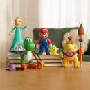 Jakks The Super Mario Galaxy Movie 5” Action Figures, Mario with Yellow Glow-in-The Dark Luma Star Image 5