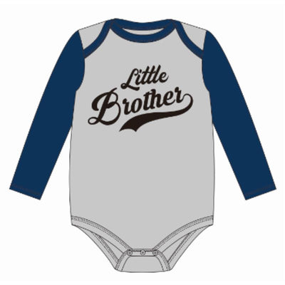 Jane Marie Baby Little Brother Long Sleeve Onesie Image 1
