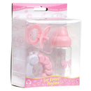 JC Toys Pink Bottle and Rattle Set Image 5