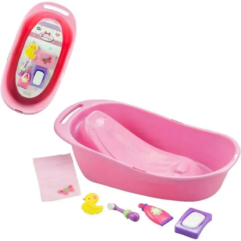 JC Toys - Baby Doll Newborn Realistic Bath, Fits Dolls up to 16, Ages 2+ Image 5
