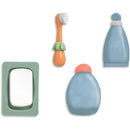 JC Toys Baby Doll Real Working Bath Set - Earth Tone Colors Image 3