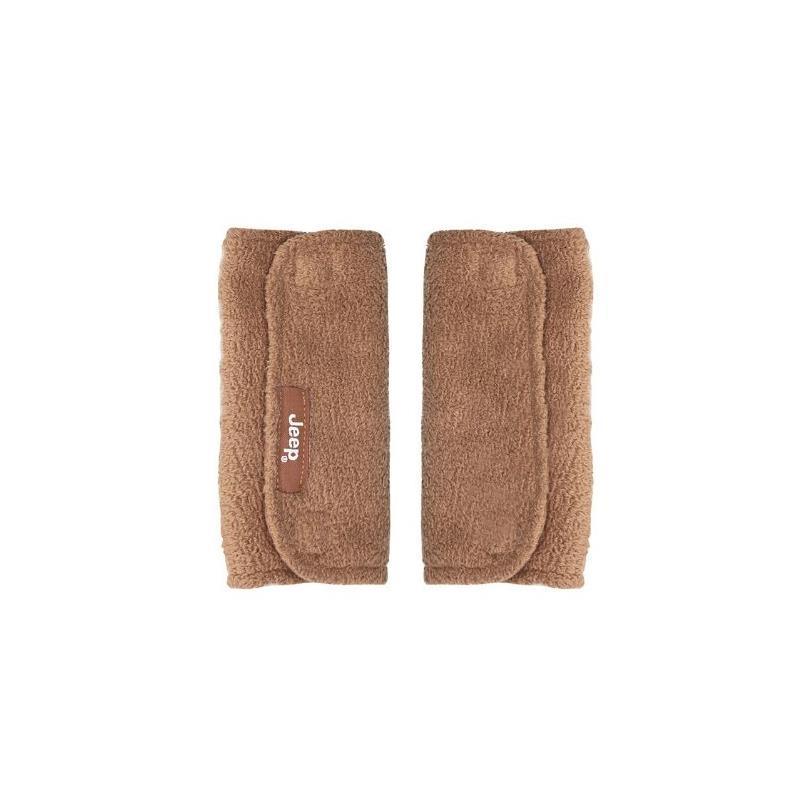 Jeep Strap Covers, Brown Image 1