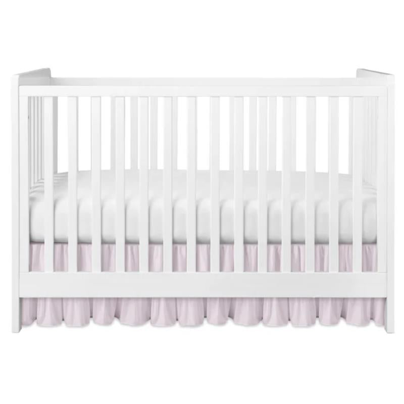 Jlika - Ruffled Crib Skirt For Baby Bed, Pink Image 1