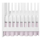 Jlika - Ruffled Crib Skirt For Baby Bed, Pink Image 2