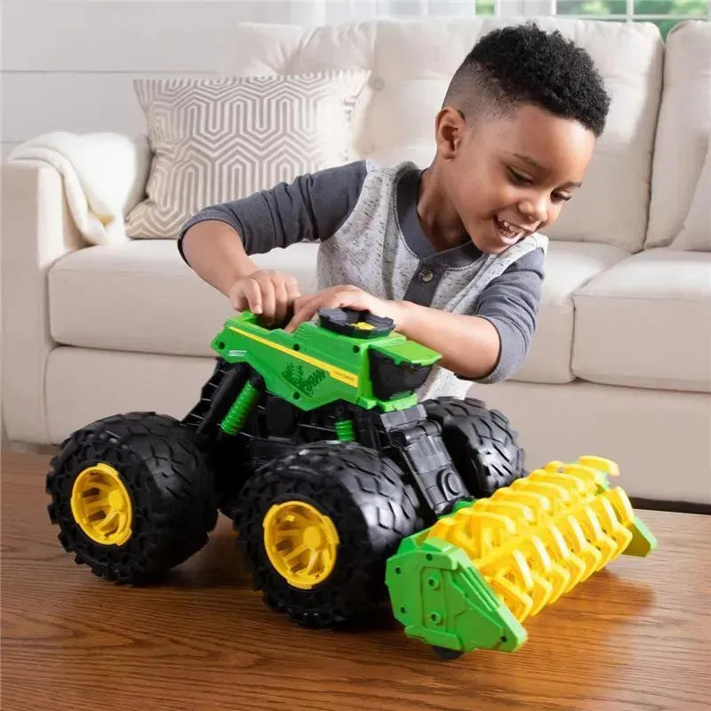 John Deere - Boys Toy Monster Treads Super Scale Combine Image 4