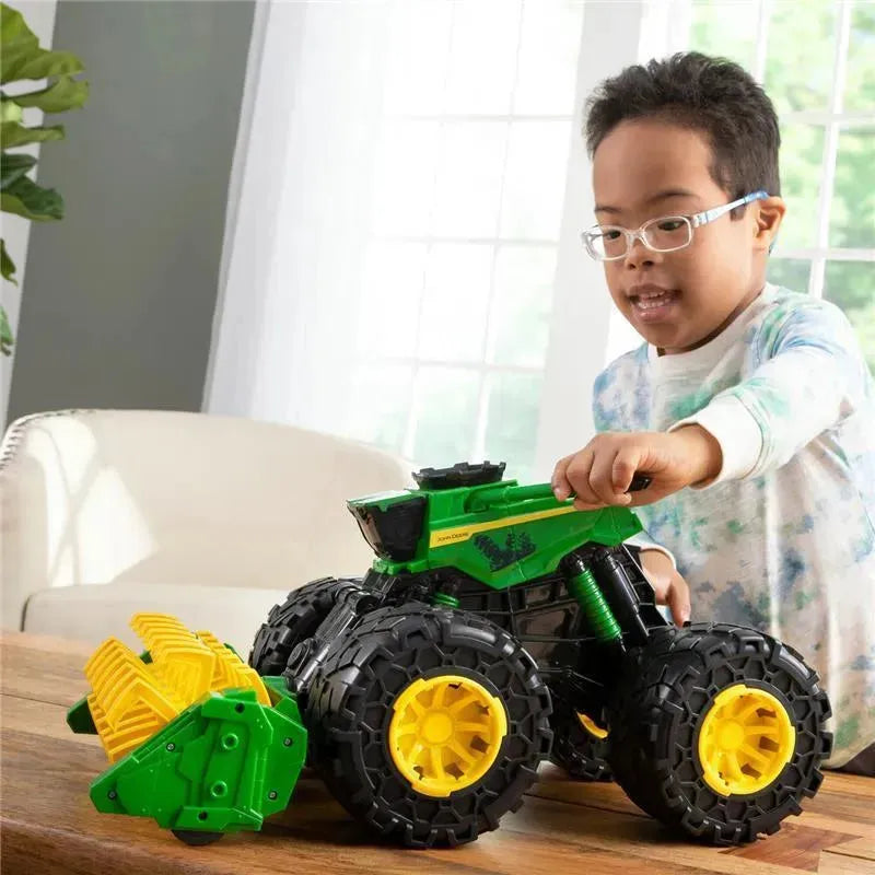 John Deere - Boys Toy Monster Treads Super Scale Combine Image 6