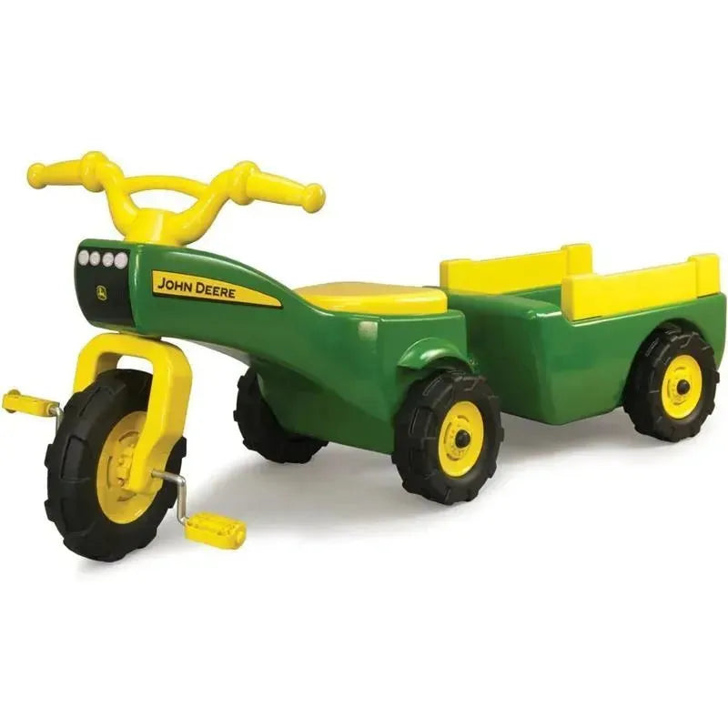 John Deere - Trike & Wagon - Kid Powered Tricycle Ride On Toy Image 1