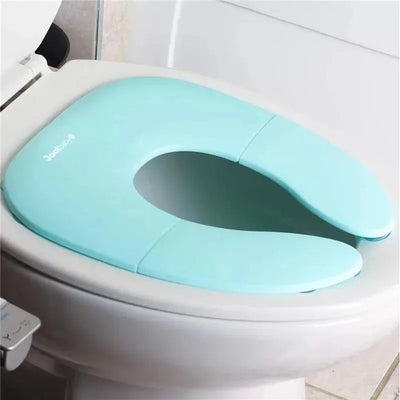 Jool Baby - Folding Travel Potty Seat, Aqua Image 1