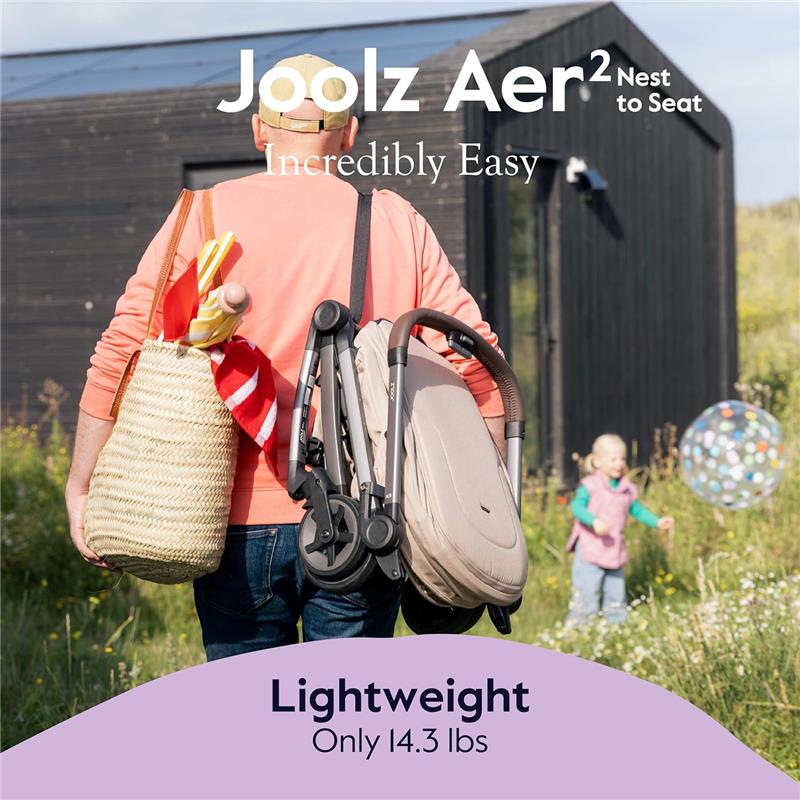 Joolz Aer2 Nest-to-Seat Accessory for Newborn-to-Toddler, Chassis Not Included Image 3