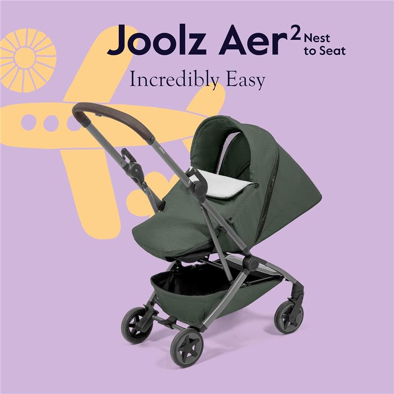 Joolz Aer2 Nest-to-Seat Accessory for Newborn-to-Toddler, Chassis Not Included Image 6