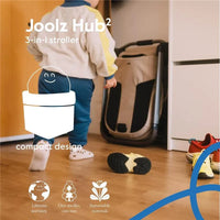 Joolz - Hub² Compact Stroller Lightweight, Forest Green Image 3