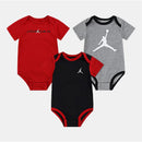 Jordan - 3Pk Brooklyn Bodysuit Set Gym Red Image 1