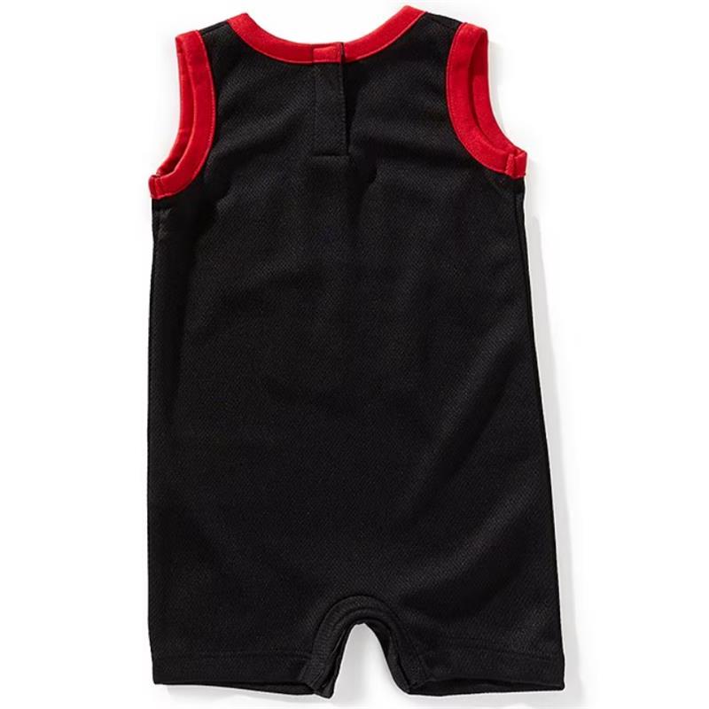 Jordan - Baby Boy Jumpman 23 Jersey Romper Black Image 2