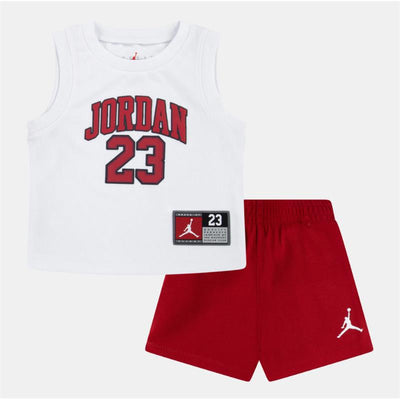 Jordan - Kids 23 Jersey Set Gym Red Image 1