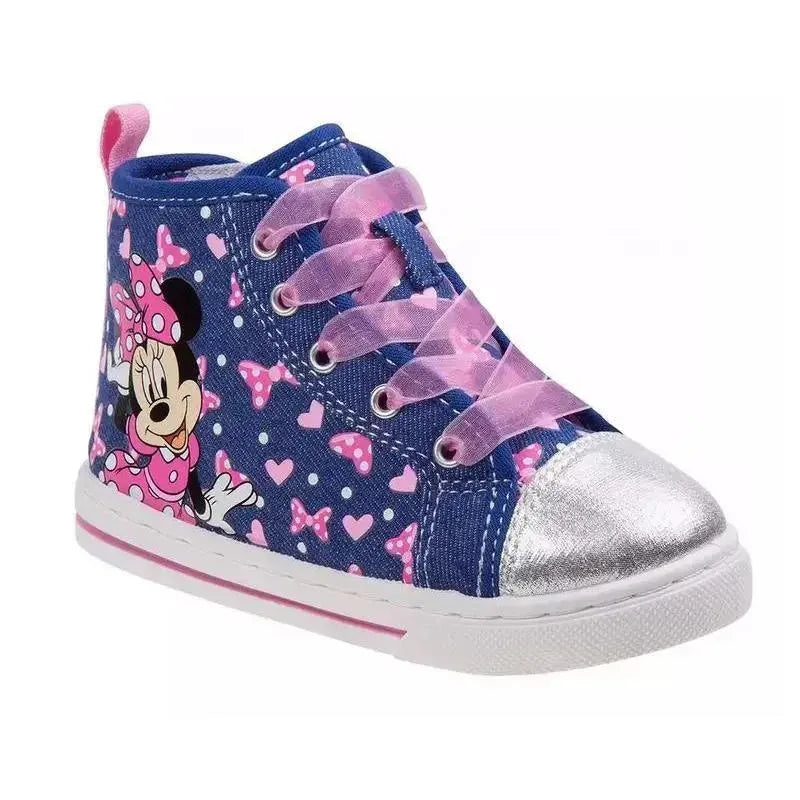 Josmo - Baby Girl Minnie Mouse High-Top Sneakers Image 1