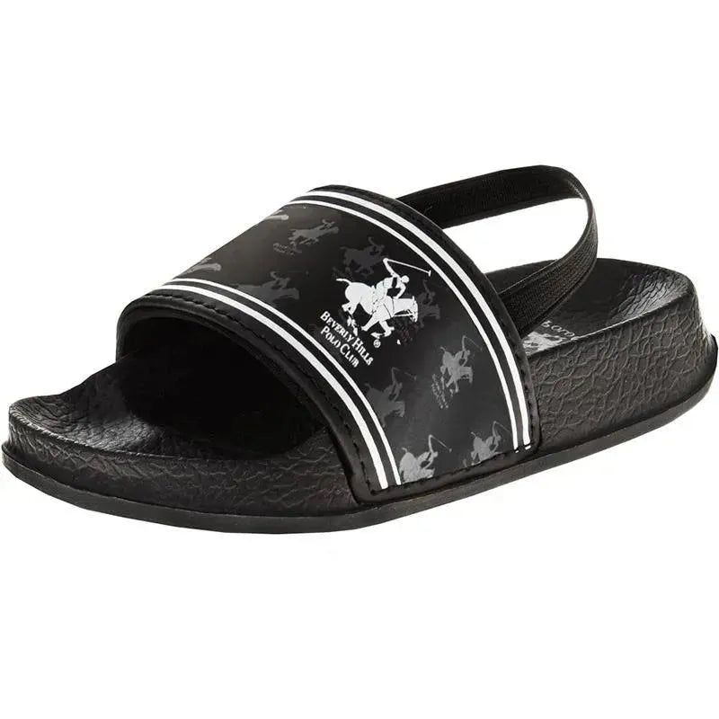 Josmo - Beverly Hills Polo Club Baby Boys Slides Black Image 1