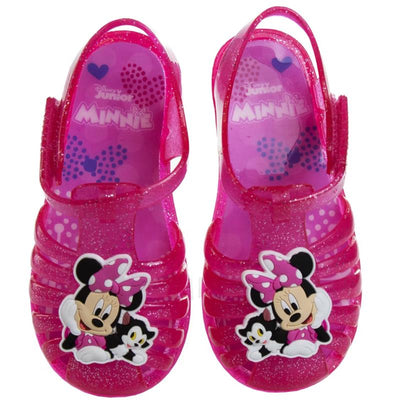 Josmo Disney Minnie Mouse Girls Jelly Sandals  Image 1