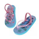 Josmo Toddler Girls Stitch and Angel Dual Sizes Flip Flop Slippers Image 5