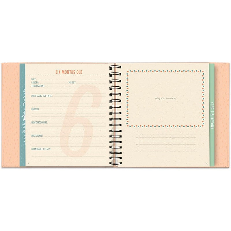 JuJuBe Bump For Joy! A Pregnancy Journal - Orange Image 6
