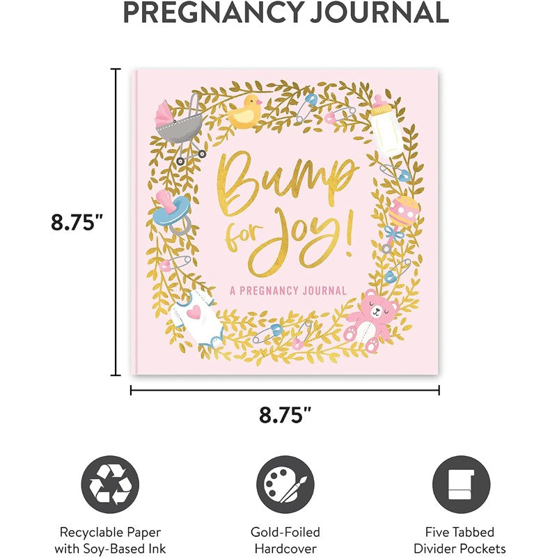 JuJuBe Bump For Joy! A Pregnancy Journal - Pink Image 2
