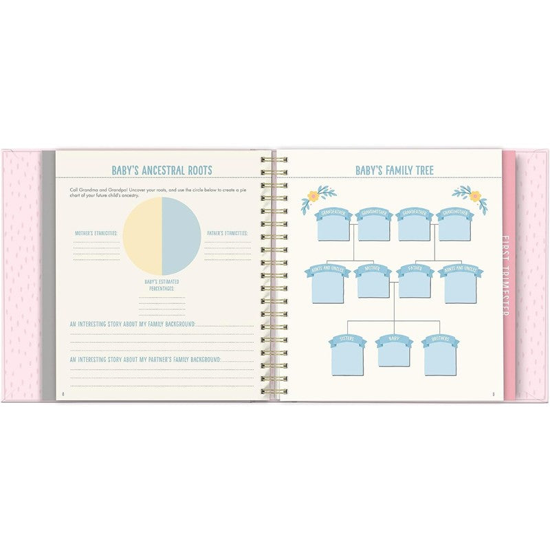 JuJuBe Bump For Joy! A Pregnancy Journal - Pink Image 7