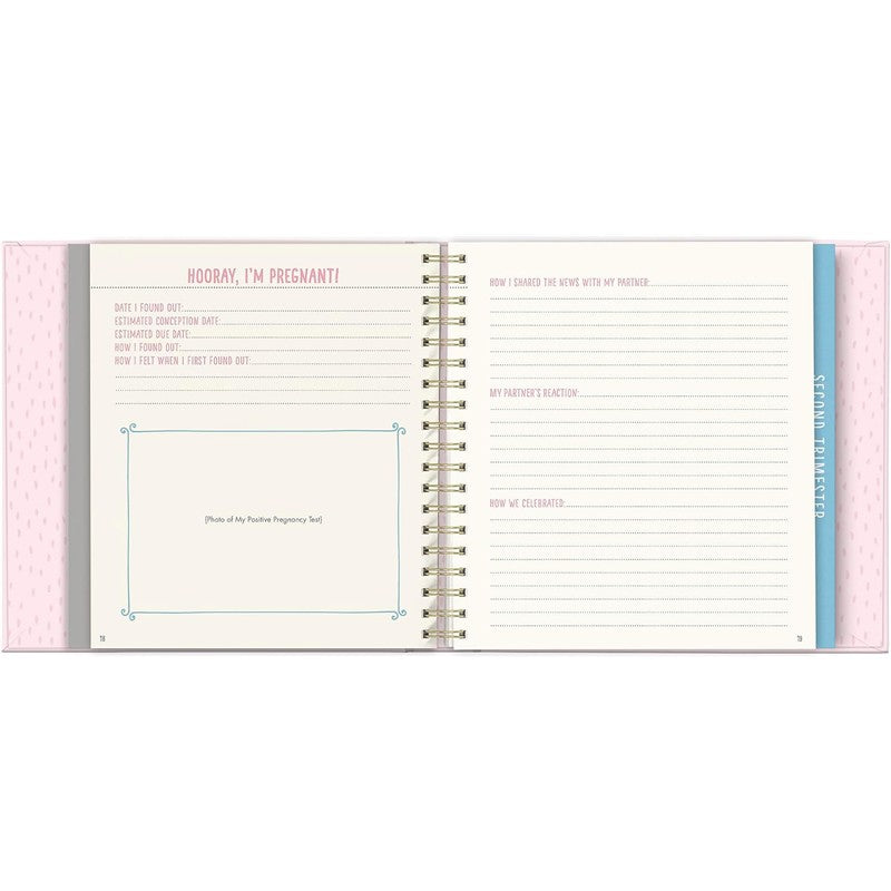JuJuBe Bump For Joy! A Pregnancy Journal - Pink Image 8