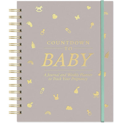 JuJuBe Countdown To Baby Undated Pregnancy Planner & Journal Image 1
