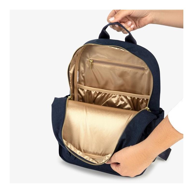 Jujube - Midi Diaper Bag Backpack, Indigo Image 7