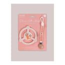 Jujube - Silicone Teether Ring With Detachable Clip, Bloomin' Boot Image 1