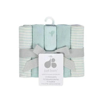 Just Born - 10 Pk Washcloth, Desert Cactus Image 1