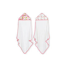 Just Born - 3Pk Terry Hooded Towel, Vintage Floral Image 1