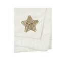 Just Born - Baby Neutral Plush Blanket, Star Image 3