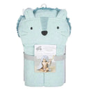 Just Born - Infant Baby Toddler Hooded Bath Towel, Lion Image 2