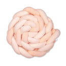 Kalencom - Braided Crib Bumper, Salmon Image 1