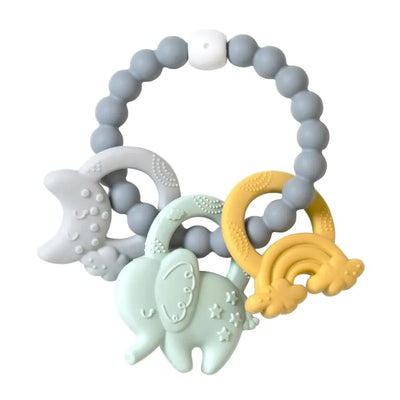 Kalencom - Ele-Fun Teether, Blue Image 1