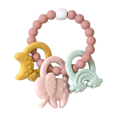 Kalencom - Ele-Fun Teether, Pink Image 1