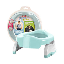 Kalencom Potette Plus 2-in-1 Portable Potty Trainer Seat - Mint Image 1