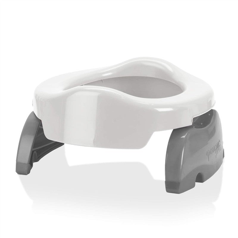 Kalencom Potette Plus 2-In-1 Portable Potty Trainer Seat - White Image 4