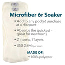 Kanga Care - 6R Soaker Microfiber, 1 Pk Image 4