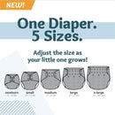 Kanga Care - Rumparooz G3 One Size Pocket Cloth Diaper, Copper Orange Image 6