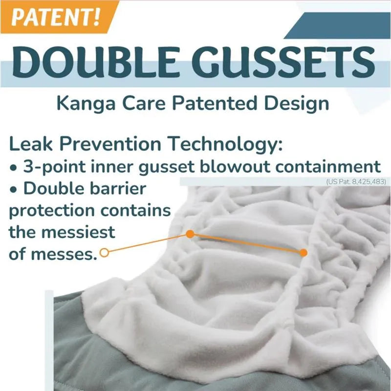Kanga Care - Rumparooz G3 One Size Pocket Cloth Diaper, Copper Orange Image 8