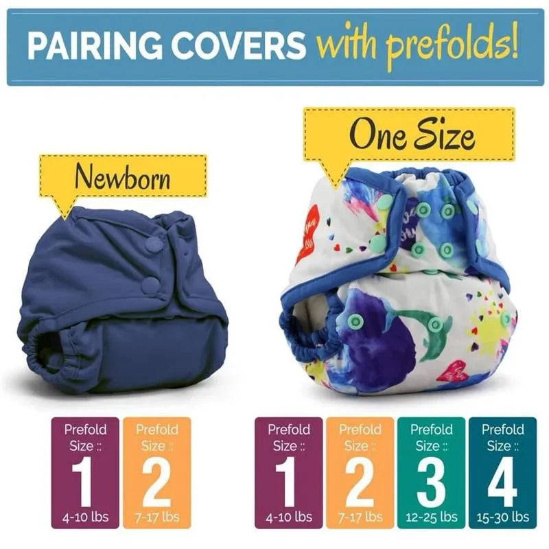 Kanga Care - Rumparooz One Size Cloth Diaper Covers, Fluff Image 4