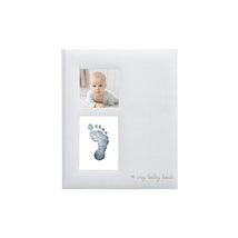 Kate & Milo - Linen Babybook With Print And Ink Pad Image 1