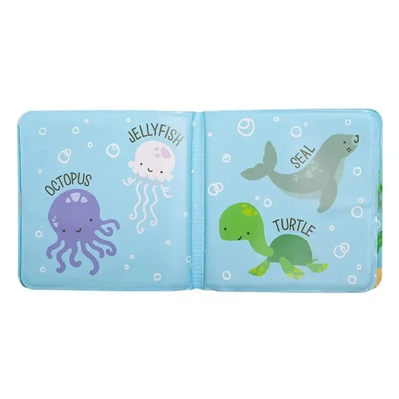 Kate & Milo Ocean Friends Bath Book And Toy Set Image 2