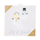 Kate & Milo Snowman Sibling Print Canvas And Paint Kit Image 1
