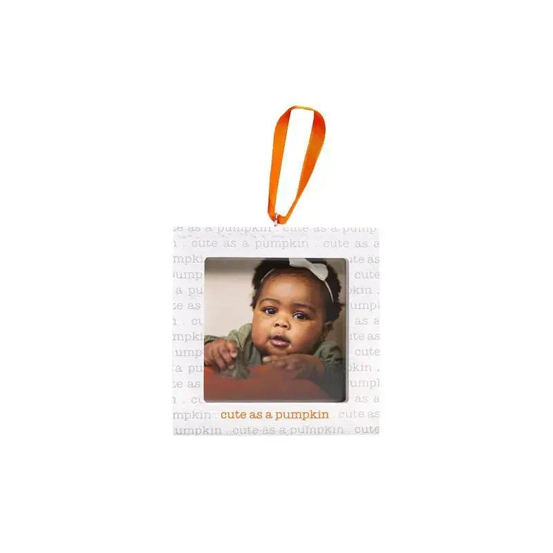 Kate & Milo Cute As A Pumpkin' Keepsake Photo Ornament Image 1