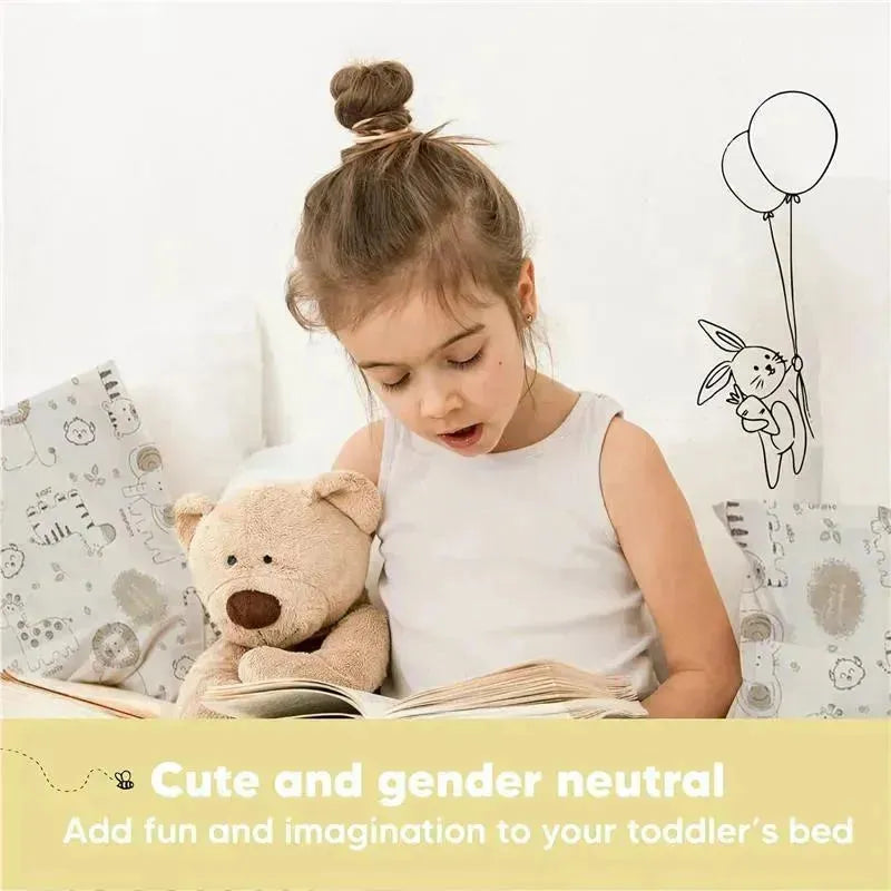 Keababies - 13X18 Toddler Pillow With Pillowcase, Keasafari Image 5